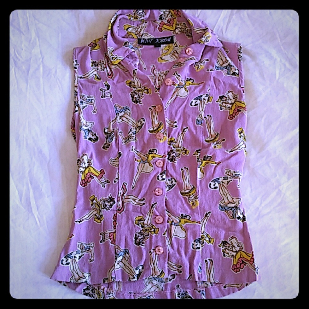 Betsey Johnson Vintage Blouse